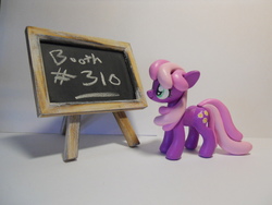 Size: 2048x1536 | Tagged: safe, artist:earthenpony, cheerilee, earth pony, pony, g4, chalkboard, female, irl, mare, photo, sculpture, solo, traditional art
