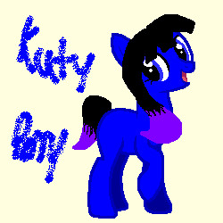 Size: 250x250 | Tagged: safe, artist:ethanakc, pony, base used, katy perry, ponified, ponified celebrity, solo