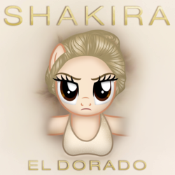 Size: 1400x1400 | Tagged: safe, artist:aldobronyjdc, pony, ponified, shakira