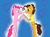 Size: 2592x1936 | Tagged: safe, artist:mlp-candyfilly, cheese sandwich, pinkie pie, earth pony, pony, g4, female, heart, male, ship:cheesepie, shipping, standing, straight