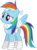 Size: 3144x4216 | Tagged: safe, artist:frownfactory, rainbow dash, pegasus, pony, g4, my little pony: friendship is magic, rainbow falls, .svg available, bandage, bandaid, cutie mark, female, mare, purple eyes, rainbow tail, simple background, solo, sticking plaster, svg, transparent background, vector, wings