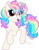 Size: 701x900 | Tagged: safe, artist:tambelon, oc, oc only, oc:fairytale, pony, unicorn, female, looking at you, mare, simple background, solo, transparent background, watermark