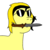 Size: 600x600 | Tagged: safe, oc, oc only, oc:leslie fair, pony, /mlpol/, anarcho-capitalism, dale gribble, king of the hill, knife, simple background, transparent background