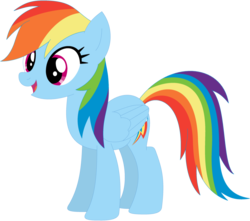 Size: 1024x906 | Tagged: safe, artist:ra1nb0wk1tty, rainbow dash, pegasus, pony, g4, female, mare, simple background, solo, transparent background, vector