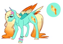 Size: 1939x1370 | Tagged: safe, artist:artfestation, oc, oc only, oc:zen waves, pegasus, pony, jewelry, offspring, parent:tree hugger, parent:zephyr breeze, parents:zephyrhugger, solo