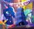 Size: 740x620 | Tagged: safe, artist:bluse, princess celestia, princess luna, alicorn, pony, g4, banner, birthday, blushing, cake, cakelestia, duo, female, food, hat, hooves together, party, party hat, present, signature, that pony sure does love cakes