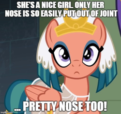 Size: 508x480 | Tagged: safe, edit, edited screencap, screencap, somnambula, pegasus, pony, daring done?, g4, my little pony: friendship is magic, asterix, asterix and cleopatra, cleopatra, cropped, female, image macro, mare, meme, solo