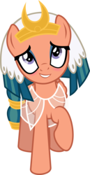 Size: 4089x7939 | Tagged: safe, artist:jhayarr23, somnambula, pegasus, pony, daring done?, g4, absurd resolution, clothes, egyptian, female, looking at you, mare, raised hoof, simple background, solo, transparent background, vector