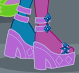 Size: 164x151 | Tagged: safe, screencap, rarity, equestria girls, g4, my little pony equestria girls: rainbow rocks, clothes, cropped, feet, high heels, legs, pictures of legs, platform shoes, shoes