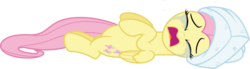 Size: 23250x6400 | Tagged: safe, artist:parclytaxel, fluttershy, pegasus, pony, filli vanilli, g4, .svg available, absurd resolution, crying, female, legs together, mare, on back, simple background, solo, the absurdest of res, towel, transparent background, vector