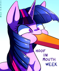 Size: 715x865 | Tagged: safe, artist:tangankittentail, applejack, twilight sparkle, pony, g4, hoof in mouth, hoofjack