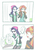 Size: 700x1000 | Tagged: safe, artist:misochikin, starlight glimmer, sunset shimmer, equestria girls, g4, comic, dialogue, female, japanese, translation request