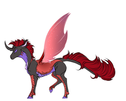 Size: 3863x3099 | Tagged: safe, artist:cookiemoonloo, pharynx, changedling, changeling, g4, to change a changeling, alternate design, high res, prince pharynx, simple background, solo, white background