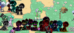 Size: 625x277 | Tagged: safe, pony, pony town, cult of years