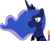 Size: 2033x1654 | Tagged: safe, artist:roger334, princess luna, pony, spider, g4, fedex, female, messy mane, sad, serious, serious face, simple background, solo, spider web, transparent background