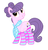 Size: 1024x1062 | Tagged: safe, artist:cielmarth, suri polomare, earth pony, pony, g4, clothes, female, mare, simple background, socks, solo, striped socks, watermark, white background