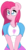 Size: 1000x1900 | Tagged: safe, artist:fluttair, pinkie pie, earth pony, anthro, g4, breasts, clothes, equestria girls outfit, female, pinkamena diane pie, simple background, solo, transparent background