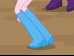 Size: 2048x1536 | Tagged: safe, screencap, pinkie pie, equestria girls, equestria girls specials, g4, my little pony equestria girls: movie magic, boots, boots shot, clothes, legs, pictures of legs, shoes