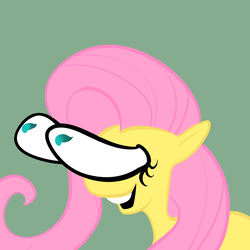 Size: 900x900 | Tagged: safe, fluttershy, g4, female, solo, wat, wtf