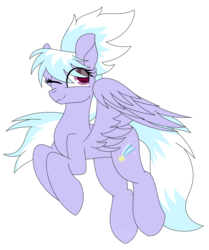Size: 2403x2875 | Tagged: safe, artist:tomboygirl45, cloudchaser, pegasus, pony, g4, female, high res, mare, one eye closed, simple background, solo, transparent background, wink