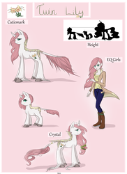 Size: 2441x3357 | Tagged: safe, artist:violentdreamsofmine, oc, oc only, oc:twin lily, human, kirin, pony, clothes, female, high res, humanized, mare, reference sheet, solo