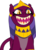 Size: 3210x4442 | Tagged: safe, artist:frownfactory, the sphinx, sphinx, daring done?, g4, .svg available, crown, cute, evil, evil laugh, evil smile, female, grin, jewelry, laughing, necklace, regalia, sharp teeth, simple background, smiling, solo, sphinxdorable, svg, teeth, transparent background, vector