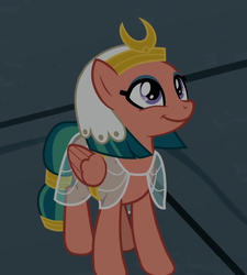 Size: 528x587 | Tagged: safe, screencap, somnambula, pegasus, pony, daring done?, g4, cute, female, solo, somnambetes