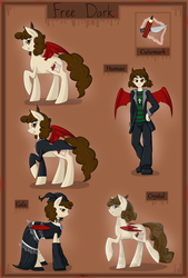 Size: 2353x3484 | Tagged: safe, artist:violentdreamsofmine, oc, oc only, oc:free dark, bat pony, human, clothes, female, high res, humanized, mare, reference sheet, solo