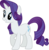 Size: 1300x1329 | Tagged: safe, artist:charity-rose, rarity, pony, unicorn, female, mare, simple background, smiling, solo, transparent background, vector