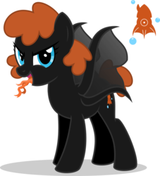 Size: 740x814 | Tagged: safe, artist:mlp-trailgrazer, oc, oc only, oc:morphida, original species, female, simple background, solo, tentacle tongue, tentacles, transparent background, vector