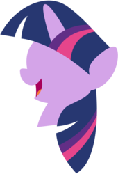 Size: 1600x2350 | Tagged: safe, artist:caliazian, twilight sparkle, pony, unicorn, g4, bust, female, horn, lineless, mare, open mouth, portrait, simple, simple background, solo, transparent background