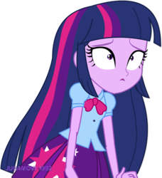 Size: 1600x1756 | Tagged: safe, artist:jucamovi1992, twilight sparkle, equestria girls, g4, clothes, cute, female, simple background, skirt, solo, transparent background, twilight sparkle (alicorn)