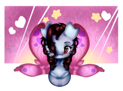 Size: 1969x1458 | Tagged: safe, artist:symphstudio, oc, oc only, oc:lucy, original species, pony, bust, female, mare, portrait, simple background, solo, transparent background