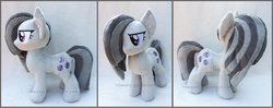 Size: 1882x743 | Tagged: safe, artist:lilmoon, marble pie, earth pony, pony, g4, irl, photo, plushie, solo