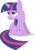 Size: 3798x5375 | Tagged: safe, artist:hornflakes, twilight sparkle, pony, unicorn, a canterlot wedding, g4, my little pony: friendship is magic, absurd resolution, female, mare, simple background, sitting, solo, transparent background, twilight sparkle is not amused, unamused, unicorn twilight, vector