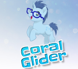 Size: 893x787 | Tagged: safe, oc, oc only, oc:coral glider, pony, g4, my little pony: the movie, glasses, male, mlp movie pony maker, solo, stallion