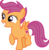 Size: 919x940 | Tagged: safe, artist:j-pinkie, scootaloo, pegasus, pony, g4, cute, cutealoo, female, mare, ms paint, raised hoof, simple background, solo, transparent background, vector