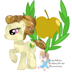 Size: 750x767 | Tagged: safe, artist:princeofrage, oc, oc only, crystal pony, plushie, simple background, solo, transparent background