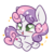 Size: 2220x2220 | Tagged: safe, artist:snow angel, sweetie belle, pony, unicorn, g4, cute, cutie mark, diasweetes, female, filly, heart eyes, high res, hnnng, simple background, smiling, solo, sparkles, the cmc's cutie marks, transparent background, wingding eyes