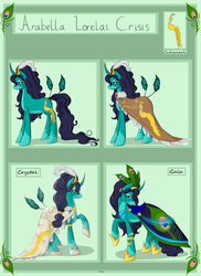 Size: 2480x3403 | Tagged: safe, artist:violentdreamsofmine, oc, oc only, oc:arabella, crystal pony, original species, pony, clothes, crystallized, dress, female, high res, mare, raised hoof, reference sheet, solo