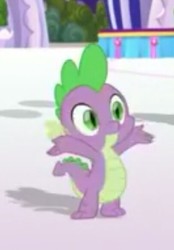 Size: 406x582 | Tagged: safe, screencap, spike, dragon, g4, my little pony: the movie, cropped, cute, male, solo, spikabetes