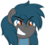 Size: 6563x6563 | Tagged: safe, artist:besttubahorse, oc, oc only, oc:icy, absurd resolution, bust, evil grin, fire, grin, lip bite, male, simple background, smiling, solo, this will end in pain, transparent background, vector