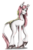 Size: 2000x3000 | Tagged: safe, artist:skyrore1999, oc, oc only, oc:twin lily, kirin, pony, cloven hooves, female, high res, solo