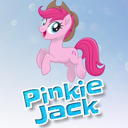 Size: 820x820 | Tagged: safe, oc, oc only, oc:pinkie jack, g4, my little pony: the movie, mlp movie pony maker, smiling