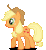 Size: 341x369 | Tagged: safe, applejack, earth pony, pony, g4, animated, female, gif, mare, simple background, solo, transparent background, walk cycle, walking