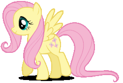 Size: 453x304 | Tagged: safe, fluttershy, pegasus, pony, g4, animated, female, gif, mare, simple background, solo, transparent background, walk cycle, walking