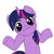 Size: 442x442 | Tagged: safe, twilight sparkle, pony, unicorn, g4, female, looking at you, shrug, shrugpony, solo