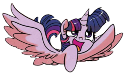 Size: 694x408 | Tagged: safe, artist:agnesgarbowska, edit, idw, twilight sparkle, alicorn, pony, a health of information, g4, spoiler:comic, spoiler:comic58, cropped, simple background, transparent background, twilight sparkle (alicorn), vector, vectored