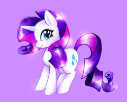 Size: 1968x1592 | Tagged: safe, artist:shroomcave, rarity, pony, unicorn, g4, female, looking at you, mare, profile, simple background, smiling, solo