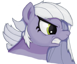 Size: 1200x1000 | Tagged: safe, artist:swasfews, limestone pie, earth pony, pony, g4, angry, bust, female, portrait, simple background, solo, transparent background